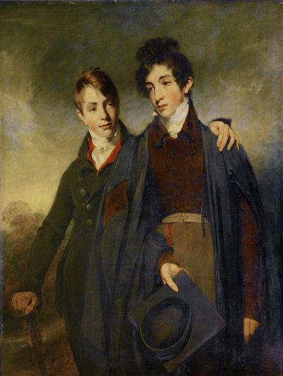 John Soane Junior and George Soane by William Owen